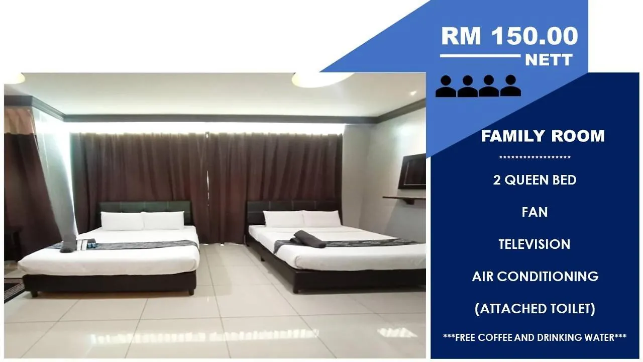 Ghazrins Dataran Larkin Hotel Johor Bahru